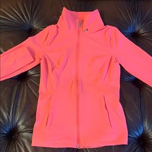 Under Armour fitted long sleeve zip-up sweatshirt